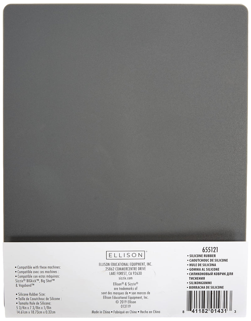 Sizzix Texturz Accessory - Silicone Rubber, Grey - NewNest Australia