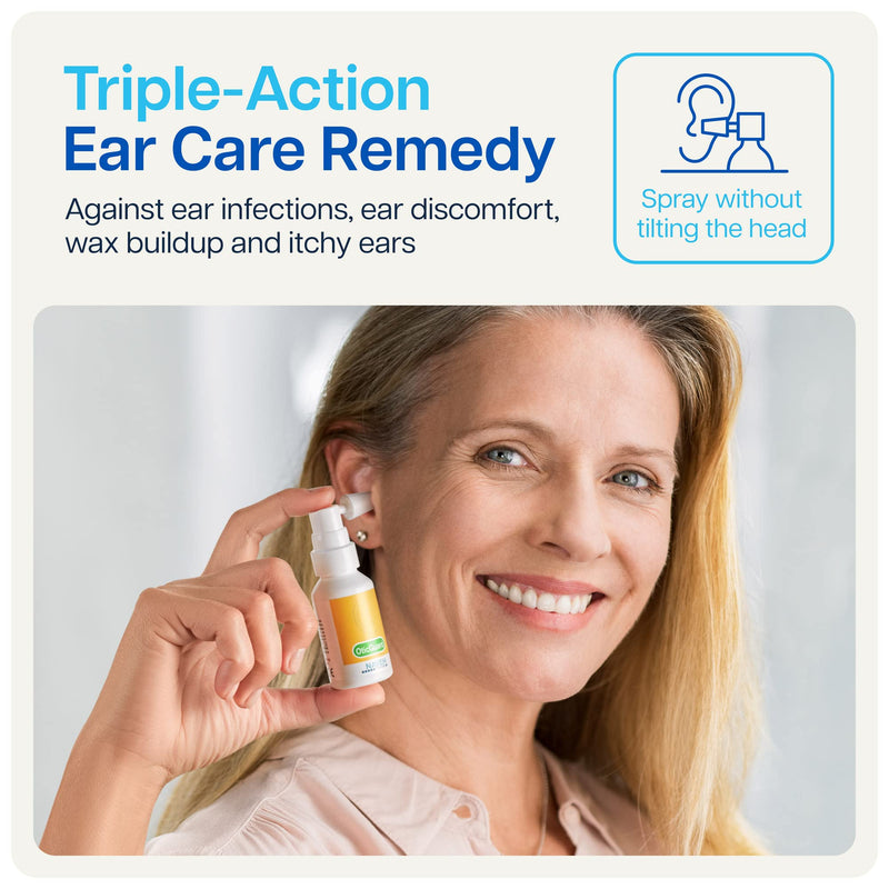 NAVEH PHARMA Otic Guard Natural Ear Spray 3 in 1 Herbal-Oil Blend for Ear Infections, Ear Pain, and Itchy Ears Ear Wax Removal Kit Ear Wax Softener for Clogged Ear Relief and Swimmer’s Ear (15ML) - NewNest Australia