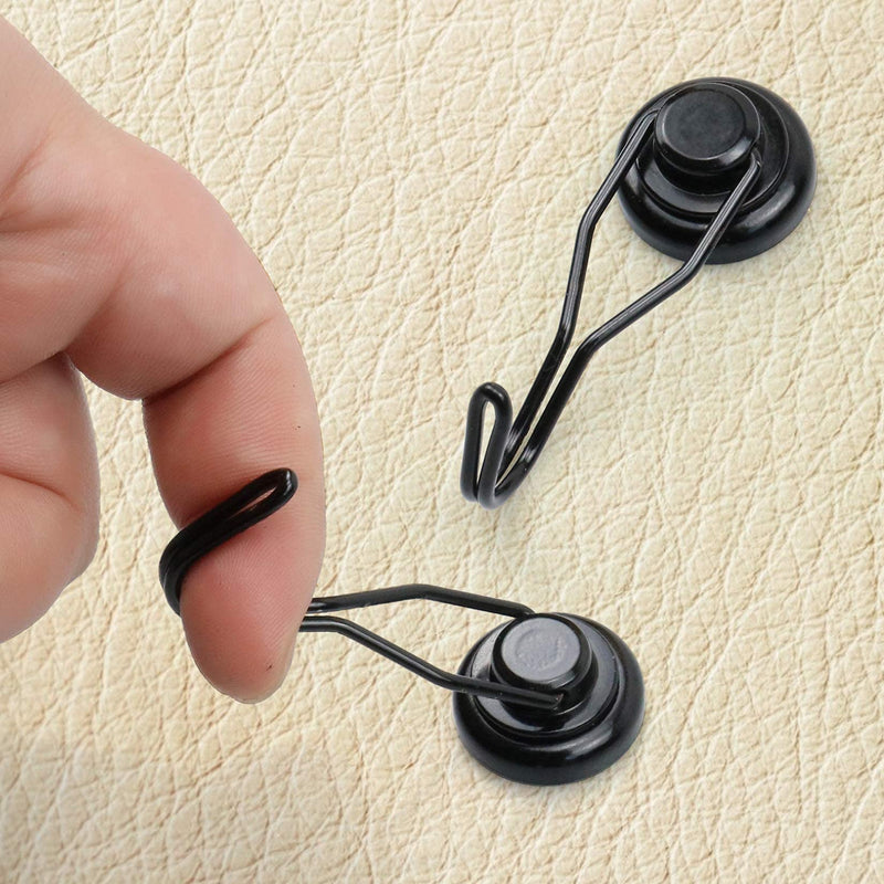 FINDMAG Magnetic Hooks 60LBS Powerful Swivel Swing Magnetic Hooks Heavy Duty, Strong Magnet Hooks for Hanging, Magnet with Hooks for Kitchen, Office and Garage - Pack of 8 8 Pack - NewNest Australia