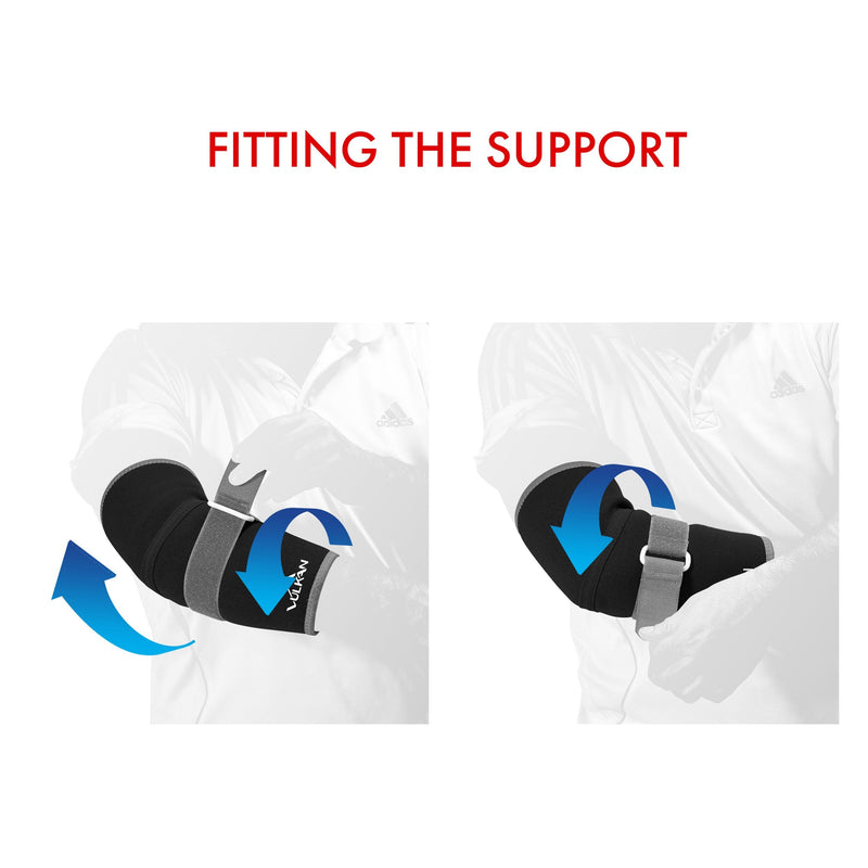 Vulkan Classic Tennis Elbow Support, Medium, Elbow Brace For Tendonitis, Golfer'S Elbow, Tennis Elbow And Joint Pain, Elbow Strap For Athletes, Elbow Compression Pad - NewNest Australia