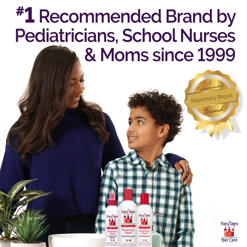 Fairy Tales Rosemary Repel Daily Kid Leave-In Conditioning Spray- Conditioning Lice Spray for Kids for Lice Prevention, 8 Fl Oz (Pack of 2) - NewNest Australia