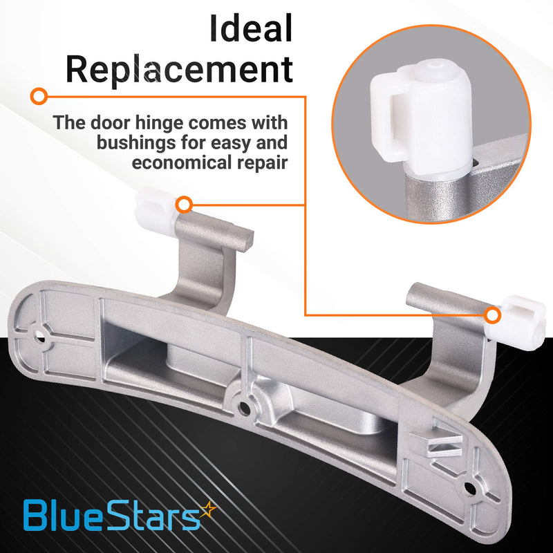 [New] Ultra Durable 134550800 Washer Door Hinge Replacement Part by Blue Stars - Exact Fit for Frigidaire & Kenmore Washers - Replaces 1191162 AP3886714 PS1152380 - NewNest Australia