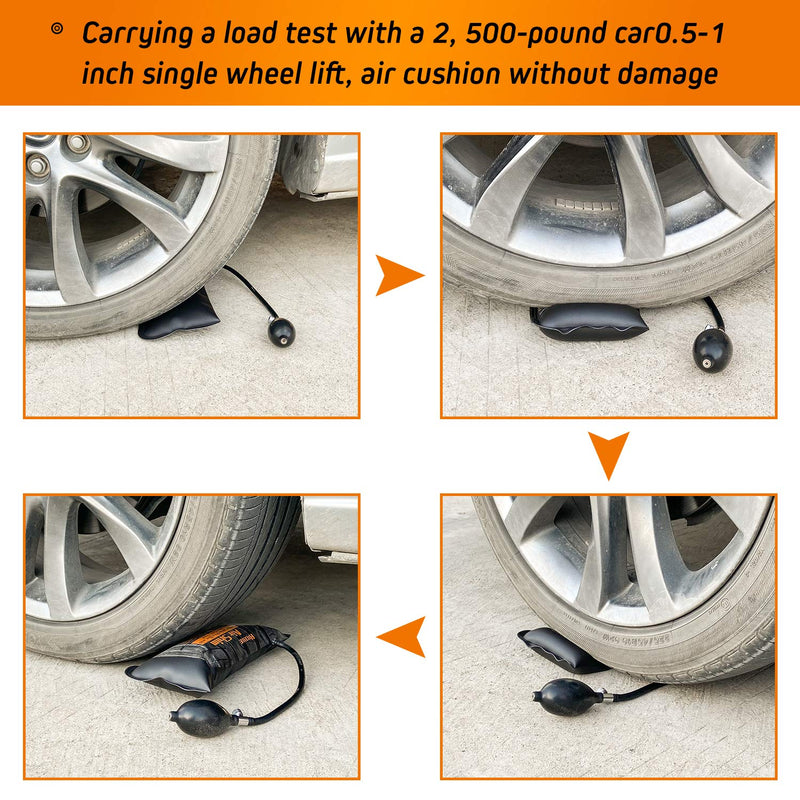 Air Wedge Bag, HTCELLE 3 Piece Strong Commercial Grade air bag Pump Professional Leveling Kit Alignment Tool Inflatable Shim Bag for a Variety of Jobs, Sizes-Small/Medium/Large - NewNest Australia