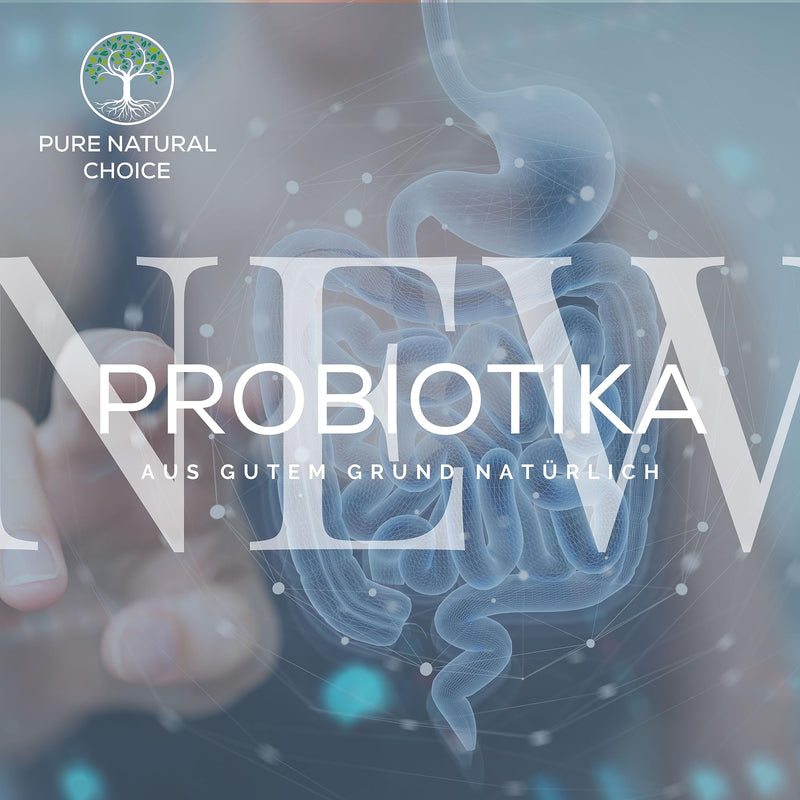 Pure Natural Choice - Natural Flora Complex: T√Úv Tested, 23 Bacterial Strains Probiotics With Intestinal Balance+, 20 Billion Cfu, Inulin - 180 Vegan, Enteric Juice Resistant Capsules, From Germany - NewNest Australia