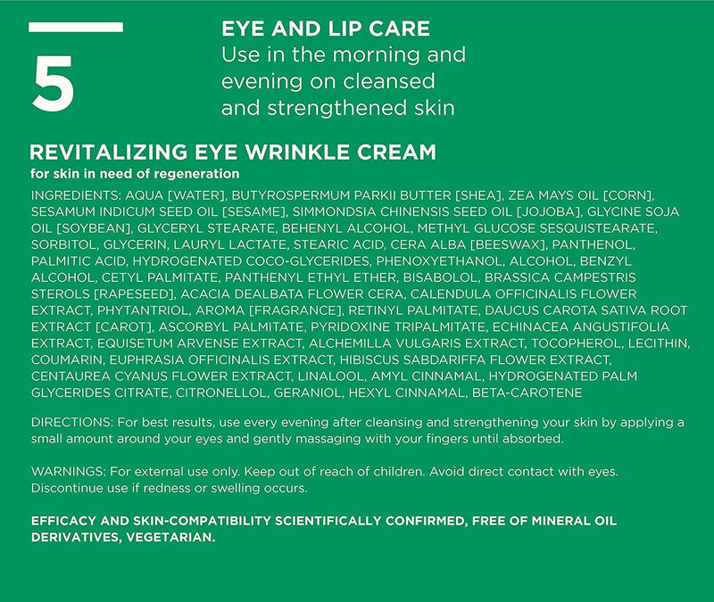 ANNEMARIE BÖRLIND – LL REGENERATION Eye Wrinkle Cream – Natural Vitamin C + E Anti Aging Eye Cream with LL BIOCOMPLEX for Smoothed, Brighter, and Plump Skin With New Elasticity – 30ml - NewNest Australia