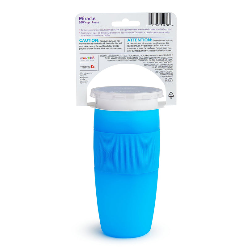 Munchkin Miracle 360 Sippy Cup, Blue, 14 Ounce - NewNest Australia