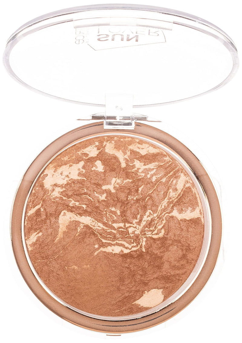 Catrice Sun Lover Glow Bronzing Powder, Bronzer, No. 010, brown, shimmering, for dry skin, for impure skin, for combination skin, vegan, oil-free, without perfume, without alcohol, pack of 1 (8g) 010 Sun-kissed Bronze 8 g (1 pack) - NewNest Australia