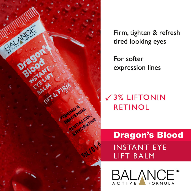 Balance Active Formula Dragons Blood Eye Lift Balm, White, 15 ml - NewNest Australia