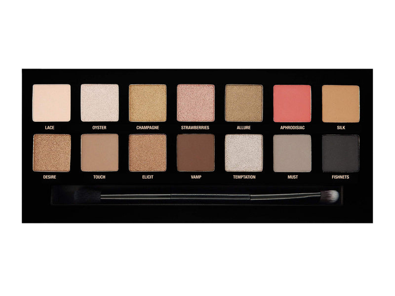 W7 | Seduced Pressed Pigment Palette Makeup | Tones: Cream Mattes, Metallic Shimmers | Colours: Delicate Nudes, Golds, Pinks and Smokes | Cruelty Free, Vegan Makeup For Women - NewNest Australia