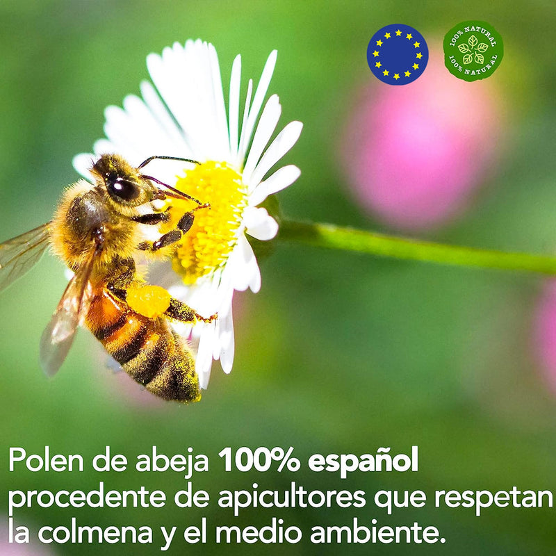 Pollen (EU) 500 g - 100% natural. Waste-free bee pollen. pollen. Bee pollen is a source of proteins, amino acids, lipids, vitamins and minerals. - NewNest Australia