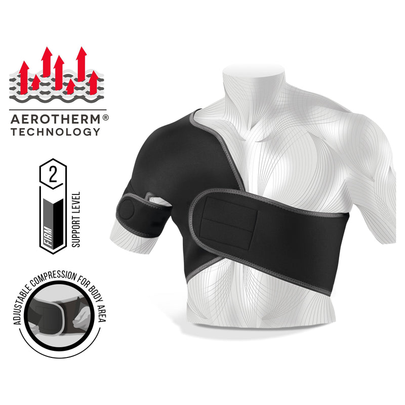 Vulkan Classic Right Half Shoulder Support, Large, Shoulder Brace for Rotator Cuff Injuries, AC Joint Support, and Dislocations, Shoulder Strap for Men and Women, Brace for Athletes and Exercising Right - Large New - NewNest Australia