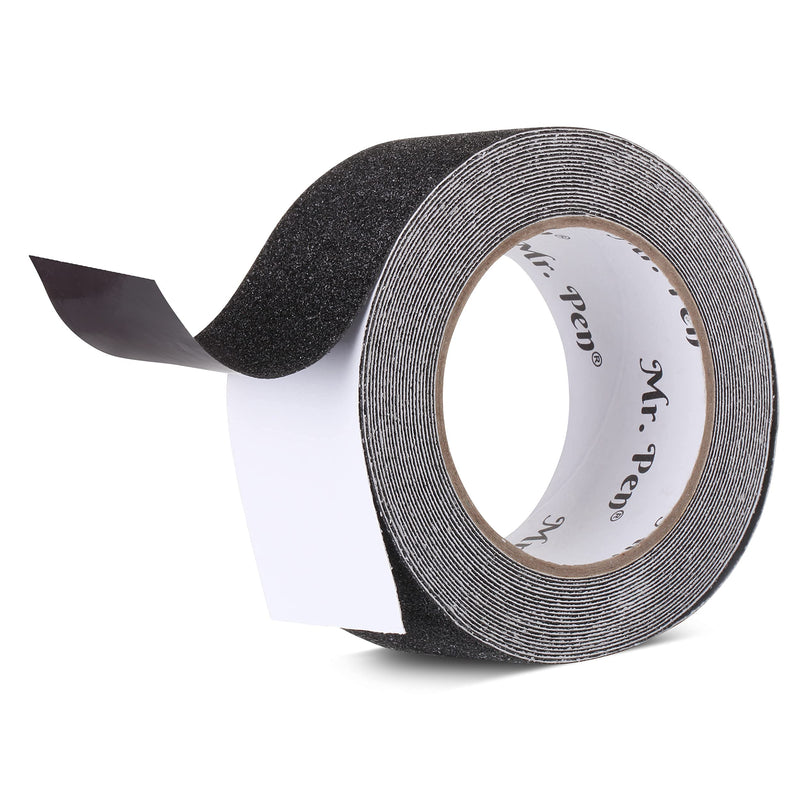 Mr. Pen- Grip Tape, 2 Inch, 23 Feet, Anti Slip Tape, Non Skid Tape, Grip Tape for Stairs, Non Slip Tape, Friction Tape, Stair Grips Non Slip, Black Grip Tape, Grip Tape Roll, Waterproof Grip Tape - NewNest Australia