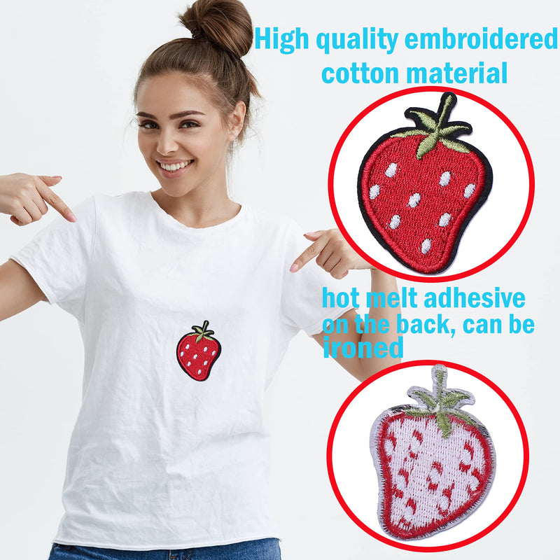TACVEL 60PCS Random Assorted Styles Embroidered Patches, Sew on / Iron on Patches, Applique for Clothes Dress Pants Hats Jeans, Sewing Flowers Applique DIY Accessory 1.60Pcs Random Pack of Assorted - NewNest Australia