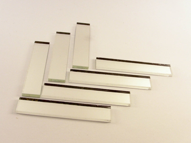 Rectangular 3/8" x 2" Mirror Mosaic Tile. 50 pcs - NewNest Australia