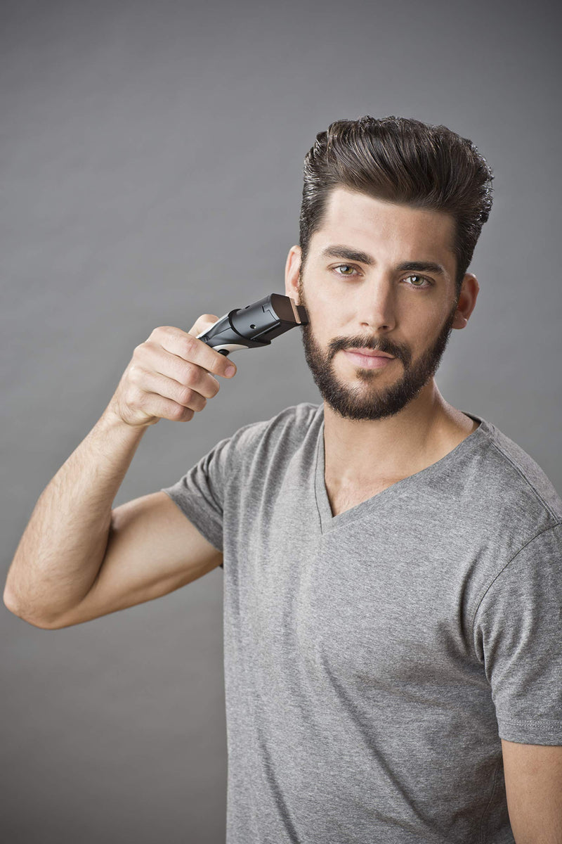Remington Beard Trimmer Men'S Set Mb320C (Ceramic-Coated Blades, 9 Length Settings, Mains/Battery Operation, Led Charging/Recharging Indicators) Beard Trimmer, Black, Pack Of 1 - NewNest Australia