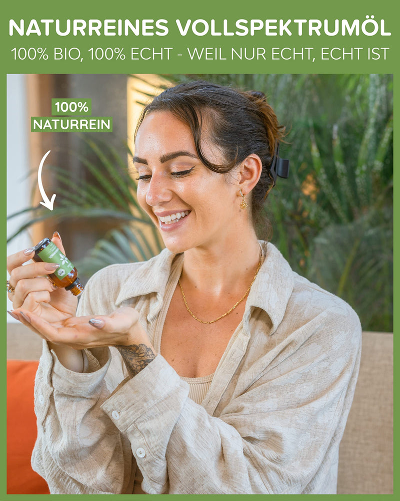 Heldengrün® ORGANIC rosemary oil [HIGH DOSE] Stimulates hair growth - hair oil for hair loss - 100% natural rosemary oil - rosemary oil hair 30.00 ml (pack of 1) - NewNest Australia