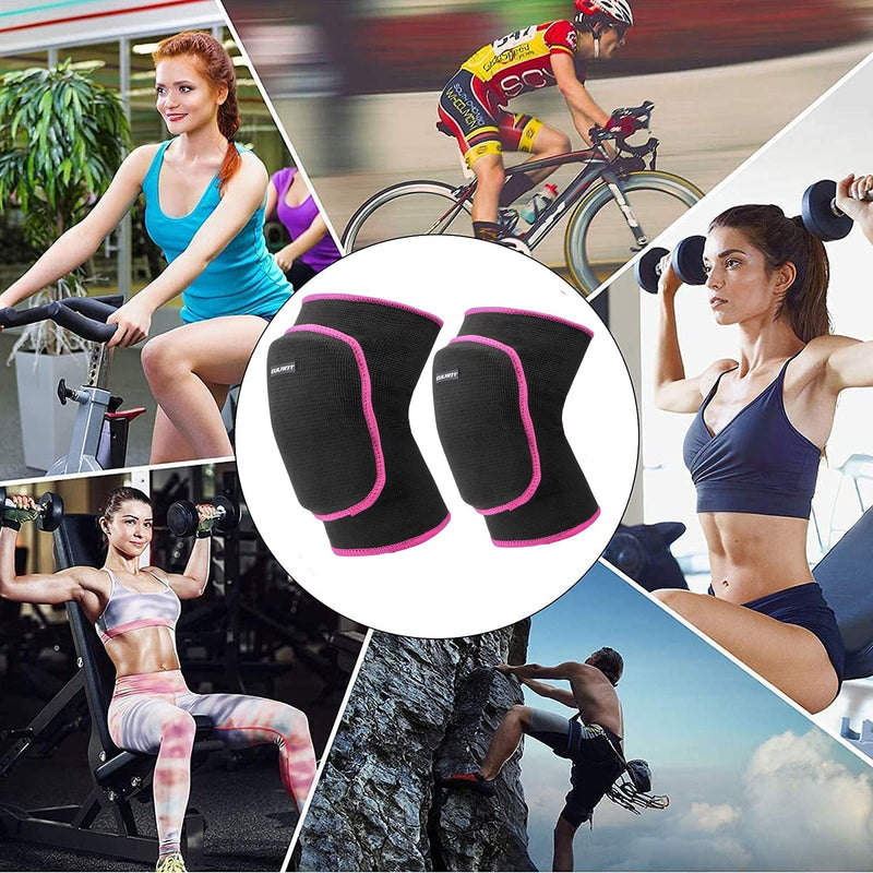 EULANT Knee Pads for Dancers Volleyball, Anti-Slip and Breathable Knee Brace for Kids Junior Youth, Professional Knee Support Sleeve for Yoga Basketball Football Gym Running Cycling Training Scooter Workout Sports S Black - NewNest Australia