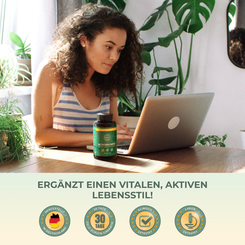 Primal Harvest® Multivitamin tablets (30 servings) - high dose - capsules with essential vitamins - vitamin A, C, D, K and minerals such as biotin, zinc, folic acid - vitamin tablets - NewNest Australia