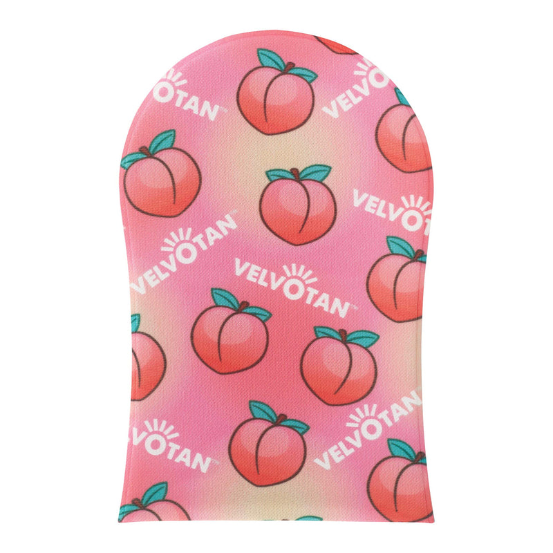 PEACHY - The Original Tanning Mitt VELVOTAN - Self Tanning Applicator - Clever Lotion Resistant - Reusable - Sleek Application - NewNest Australia