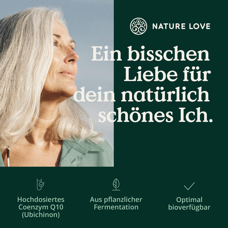 Nature Love Coenzyme Q10 High Dose ‚ 200 Mg Per Capsule ‚ 120 Vegan Capsules In 4 Month Supply ‚ Made From Vegetable Fermentation ‚ High Dose & Produced In Germany - NewNest Australia