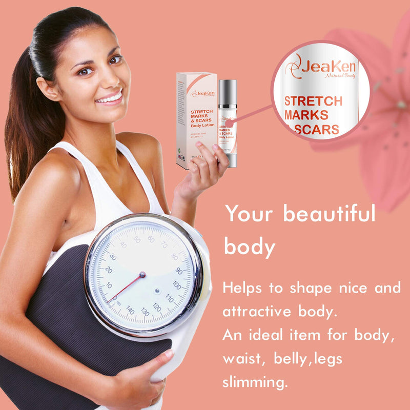 STRETCH MARK REMOVER - SCARS BODY LOTION - Firming Body Lotion Infused with Essential Oils and Extracts to Improve the Appearance of Scars Stretch Marks and Uneven Skin Tone - 50 ml - NewNest Australia