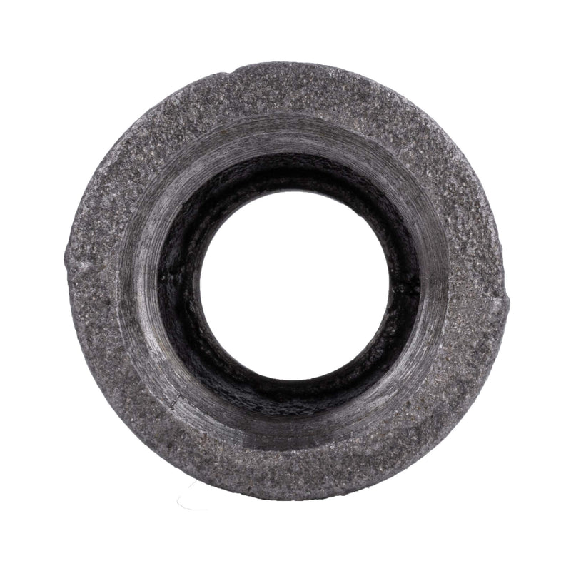 3/4" x 1/2" Inch Reducing Coupling Industrial Malleable Cast Iron Pipe Fitting 6 Pack by Pipe Decor, Pipe Components for Building Tables, Chairs, Shelving, and Custom Furniture, Six Pack Couplings Reducing Coupling 6 Pack - NewNest Australia
