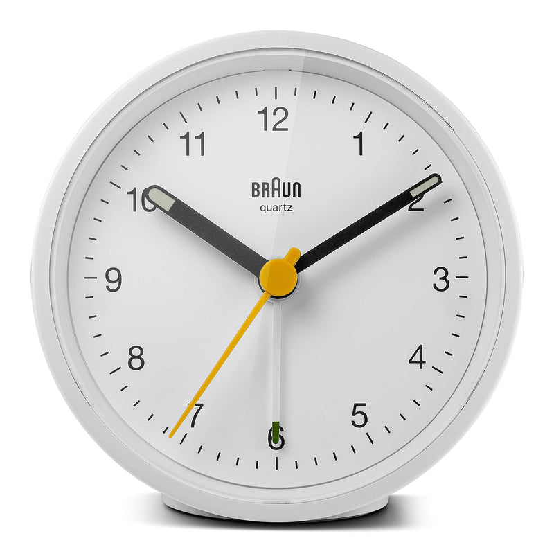 NewNest Australia - Braun Classic Analogue Alarm Clock - BC12W 