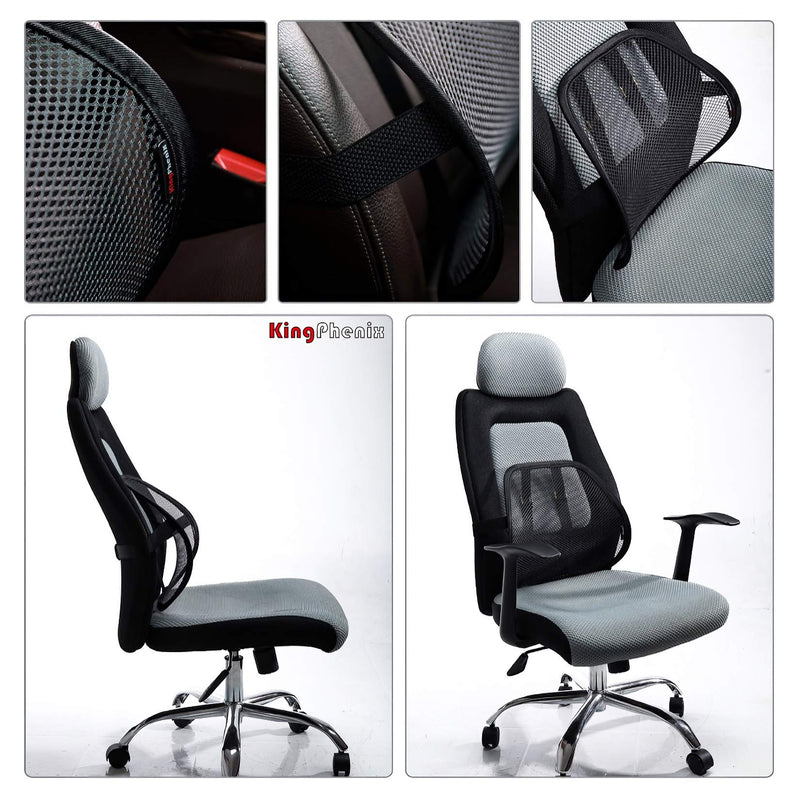 Lumbar Support (2 Pack) with Breathable Mesh, Suit for Car, Office Chiar - NewNest Australia
