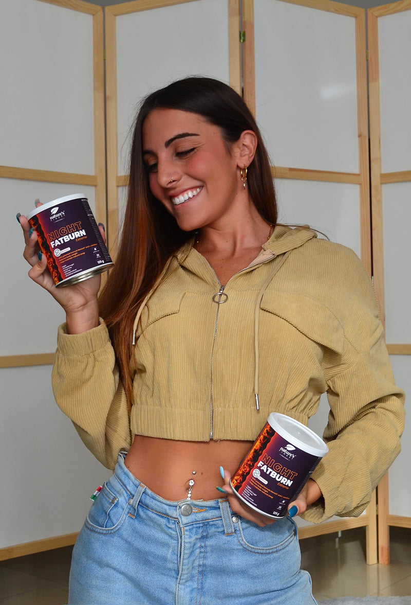 Nature'S Finest Night Fatburn Extreme Dietary Supplement For Weight Loss With 4-In-1 Formula, Powder, Proven Fat Burner With Morosil, L-Carnitine And Valerian, Slimming In Sleep - NewNest Australia