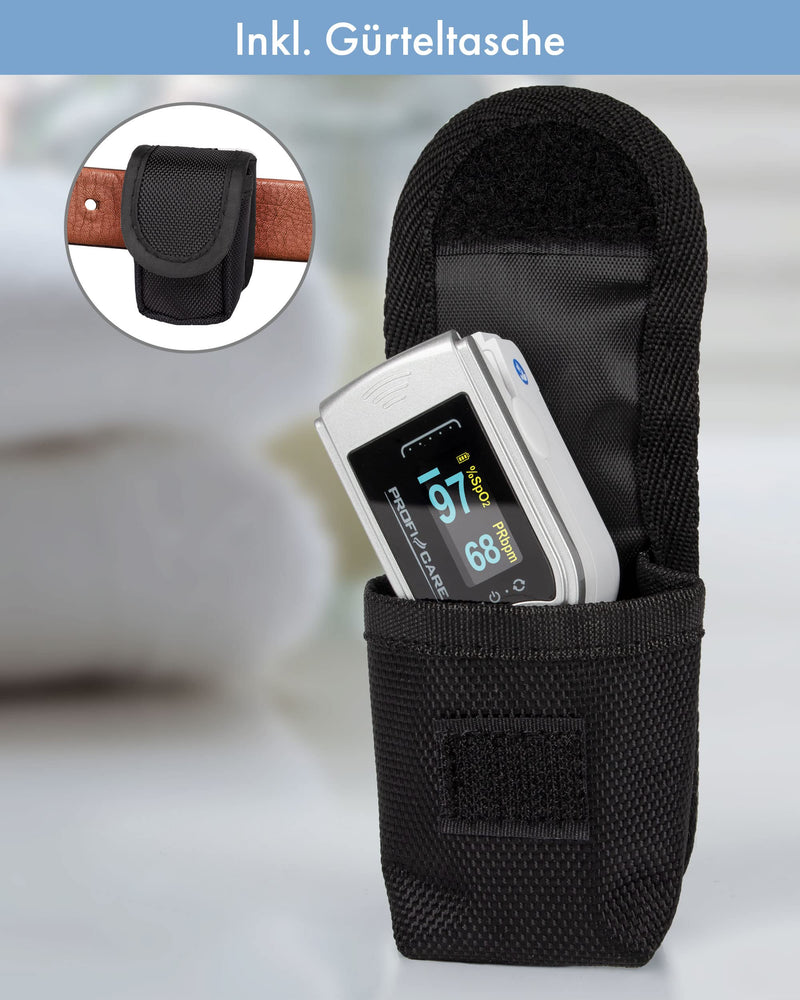 Proficare Pc-Po 3104 Pulse Oximeter For Measuring Pulse And Oxygen Saturation On The Finger, 3-In-1 For Measuring Pulse, Oxygen Saturation And Perfusion Index, Oximeter Finger Clip - NewNest Australia