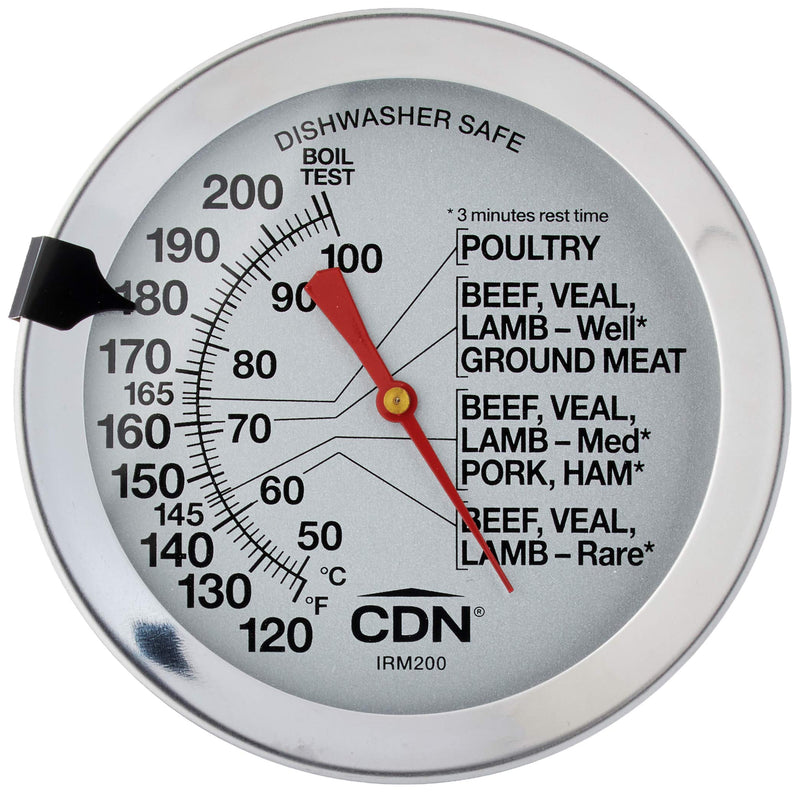 NewNest Australia - CDN ProAccurate Extra Large Dial Meat & Poultry Thermometer, 1 EA Large Dial Meat/Poultry 