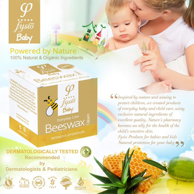 Nappy Cream | Natural Healing Baby Diaper Care | Ointment for Sensitive Skin - Moisturiser with Beeswax, Calendula, Shea Butter & Olive Oil (50ml / 1.7 fl oz) - NewNest Australia