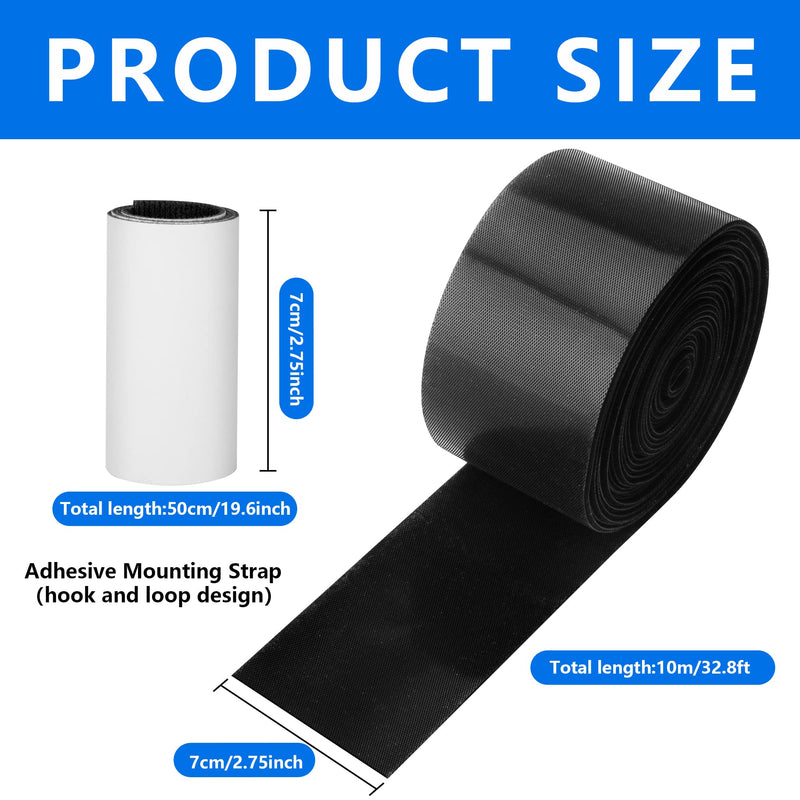 32.8 Feet Under Sofa Toy Blocker,Adjustable Gap Bumper,Sectional Connectors for Sliding Sofas,Bumper Guard for Avoid Things Sliding under Couch & Furniture( Include 19.6" Adhesive Mounting Strap) - NewNest Australia