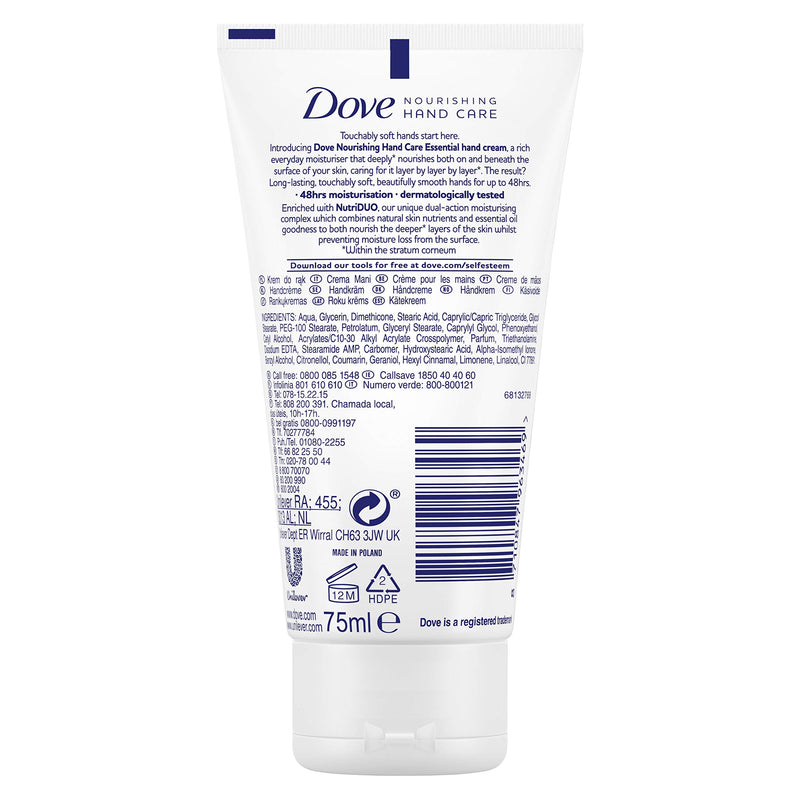 Dove Essential Hand cream, 75ml - NewNest Australia