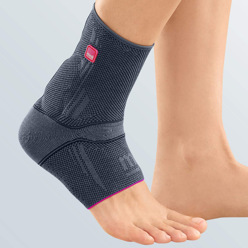 medi Achimed - Achilles tendon bandage unisex | silver | Size IV | Bandage to relieve the pressure on the Achilles tendon | Can be worn on both sides - NewNest Australia