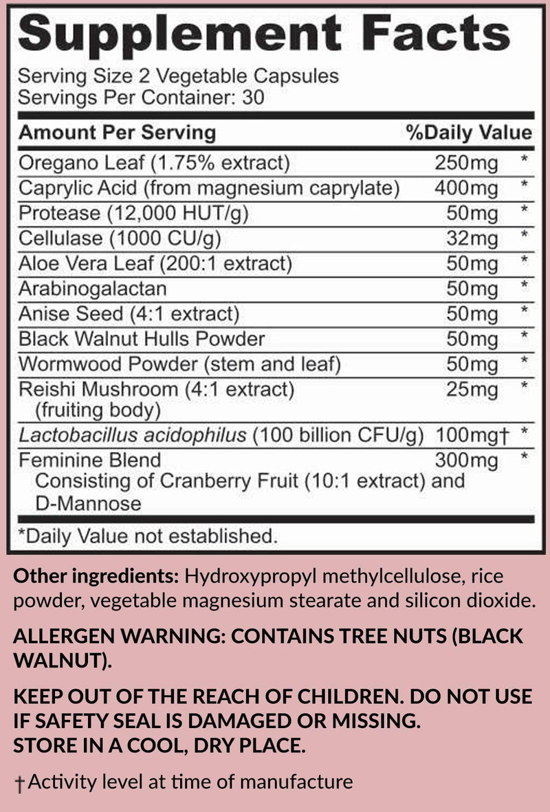 Balance Complex Vaginal Health Dietary Supplement, 60 Capsules - NewNest Australia