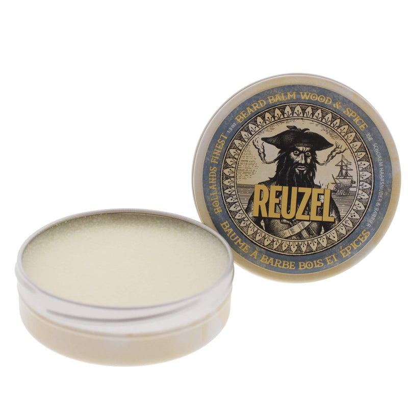Reuzel Beard Balm, Wood & Spice, Masculine Scent, 35 g - NewNest Australia