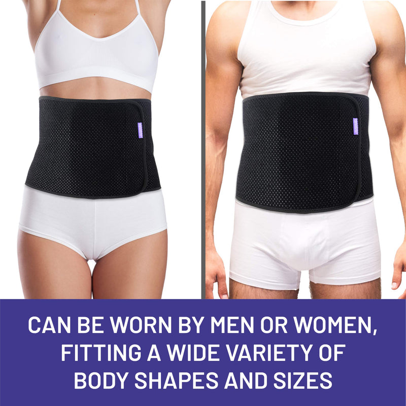Everyday Medical Abdominal Binder Post Surgery - with Bamboo Charcoal Accelerate Healing and Reduce Swelling After C-Section, Abdomen Surgeries, Tummy Tuck, Bladder & Gastric Bypass Belly Girdle Small/Medium (Pack of 1) - NewNest Australia