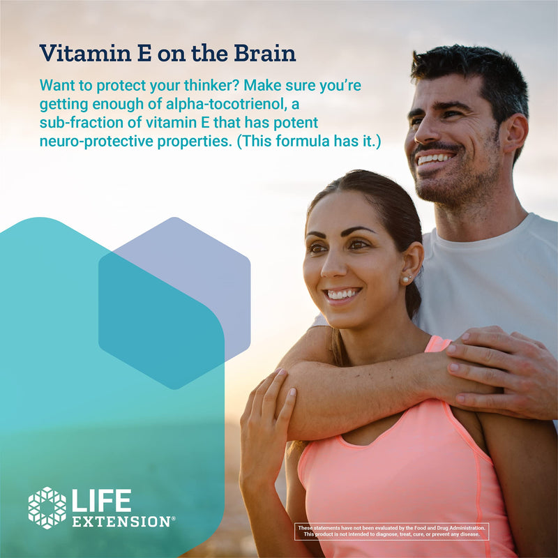 Life Extension Gamma E Mixed Tocopherols & Tocotrienols - Complete Spectrum of Vitamin E for Antioxidant Protection - Gluten-Free, Non-GMO - 60 Softgels 60 Count (Pack of 1) - NewNest Australia