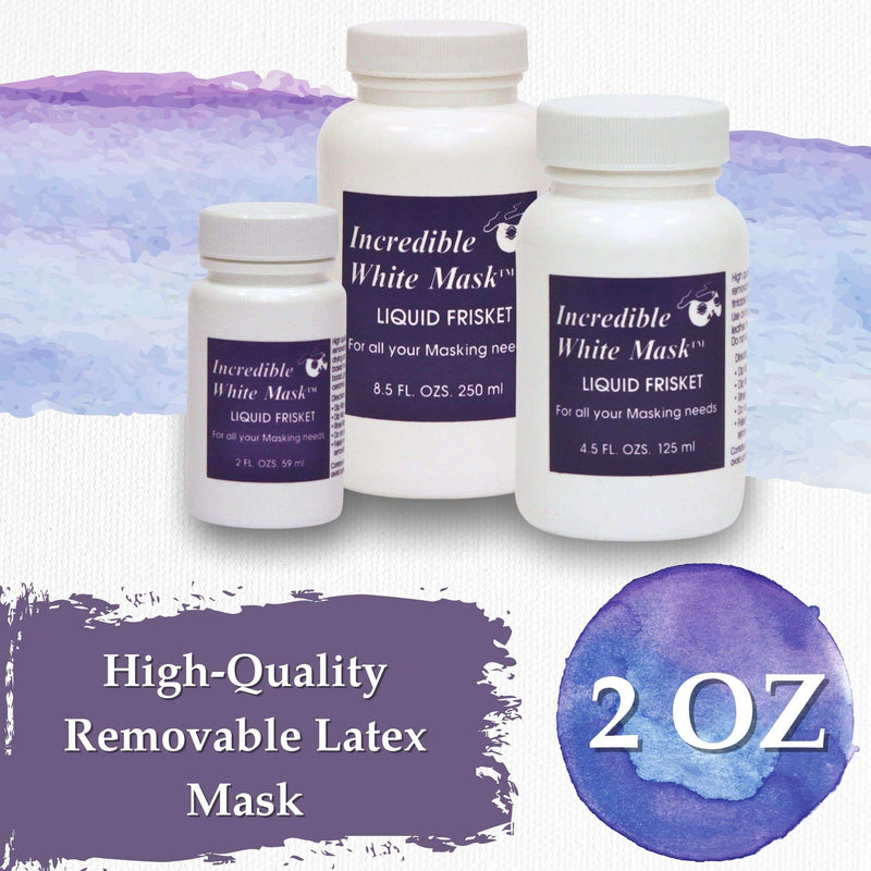 Grafix WM2 White Mask Liquid Frisket, 2-Ounce 2 Fl Oz (Pack of 1) - NewNest Australia