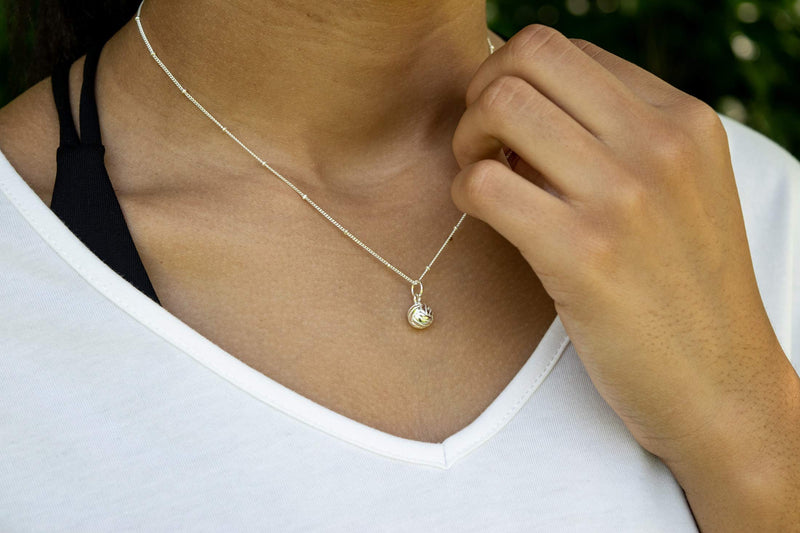 Chelsea Charles CC Sport Necklaces Volleyball Silver - NewNest Australia