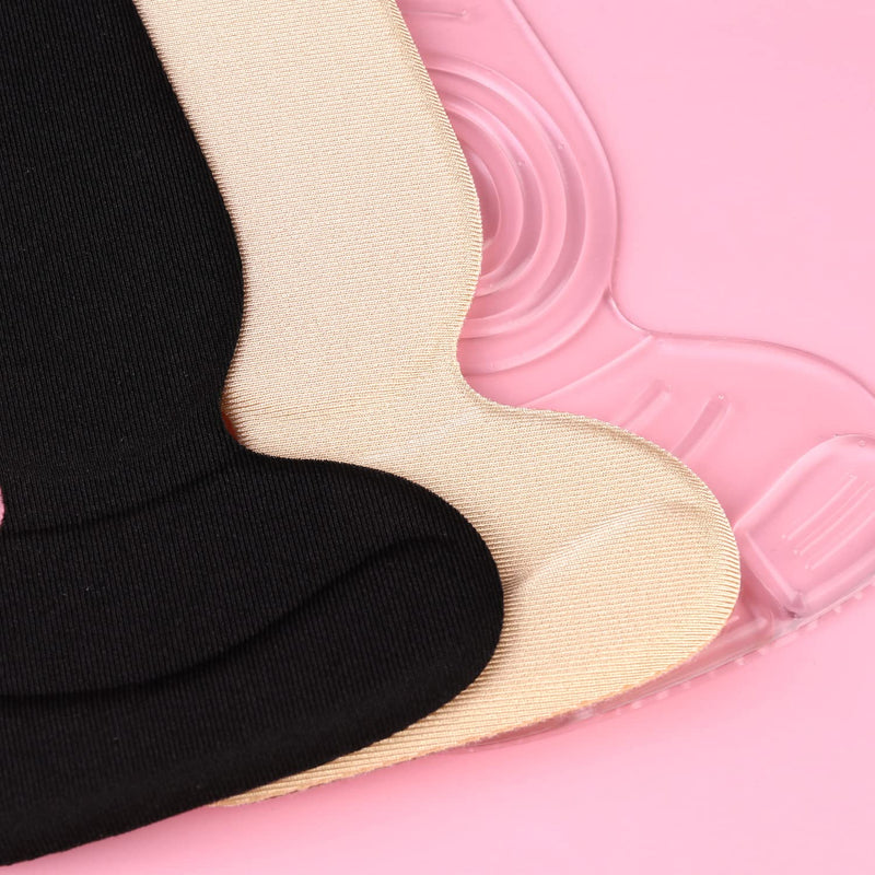 Heel Grips Shoes Too Big,3 Pairs Women Back Heel Protector Gel Shoe Inserts Liners Pads Anti Slip Shoes Too Big High Heel Grips for Shoes Boots (Lycra+Transparent) Lycra+transparent - NewNest Australia