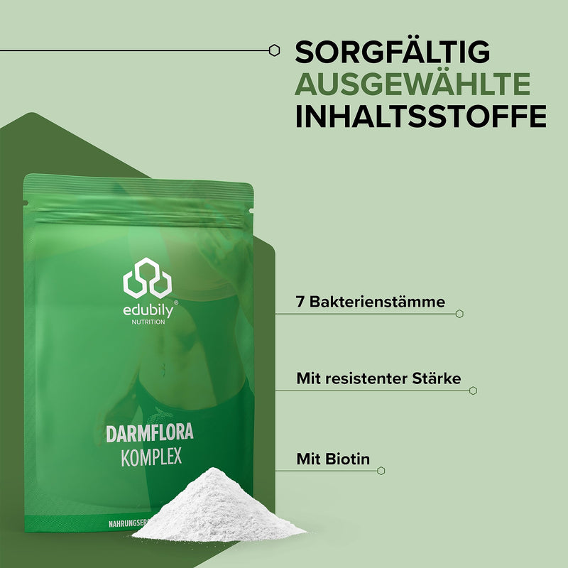 Intestinal Flora Assembly; Prebiotics & Probiotics • Dextrin with Inulin – Biotin, 6 Bacteria Cultures; 250 g - NewNest Australia
