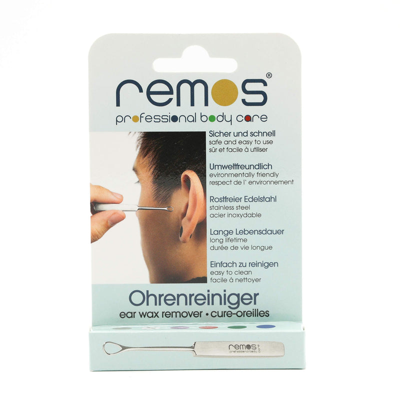 REMOS ear cleaner made of stainless steel to remove earwax, length 7 cm - NewNest Australia