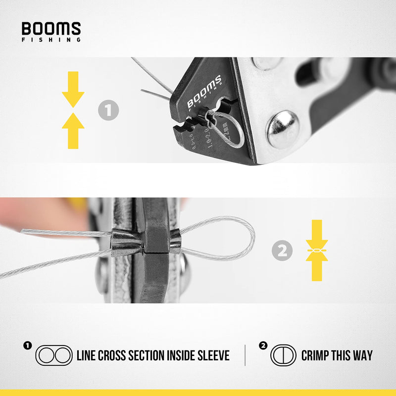 Booms Fishing CP3 Fishing Crimping Tool Black - NewNest Australia
