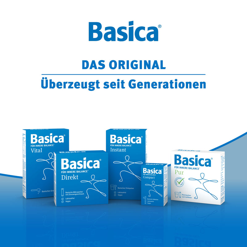 Basica Direkt, basic microbeads for direct consumption without water, for diet, alkaline fasting, vegan, lactose-free, 30 sticks (pack of 1) - NewNest Australia