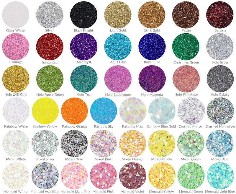 MARBLERS Craft Glitter 3oz (85g) [Christmas Green] | Fine Glitter | Non-Toxic | Great for Arts, Crafts, Slime, Epoxy, Resin, Nail Polish | Decoration | Festival | Body, Face, Eye, Hair Glitter | Christmas Green Glitter 3oz (85g) - NewNest Australia