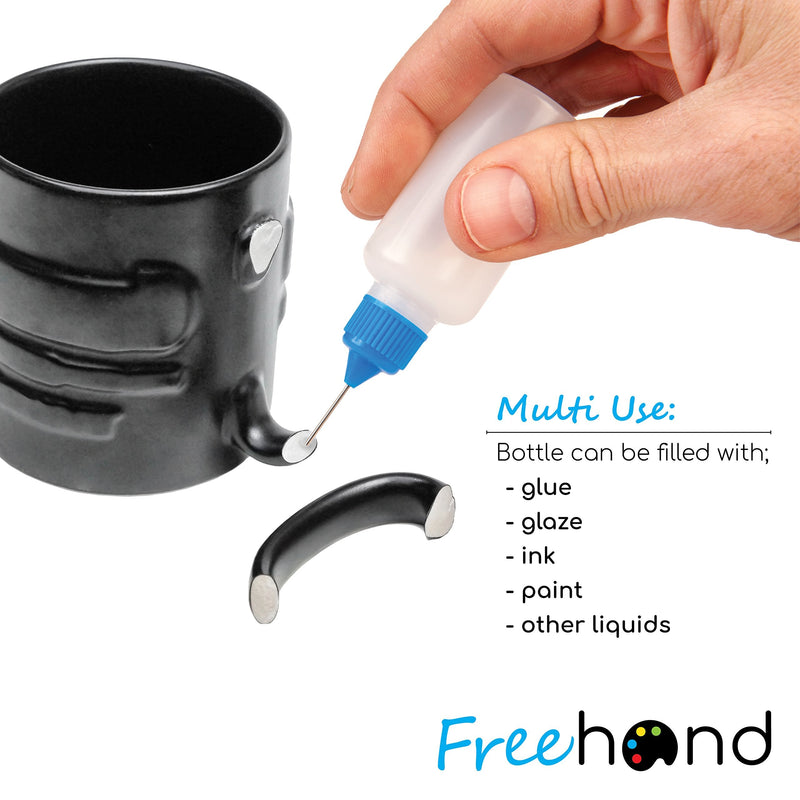 Precision Tip Applicator Bottle Four 1 Oz. Bottles and 12 Tips for Multi-Purpose Use - NewNest Australia