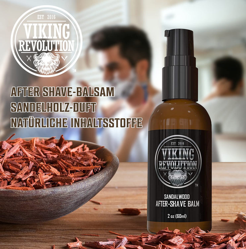 Luxury After Shave Balm For Men - Premium After Shave Men - Soothes And Moisturises The Face After Shaving - No Shaving Burn For A Silky Soft Result - Sandalwood - NewNest Australia
