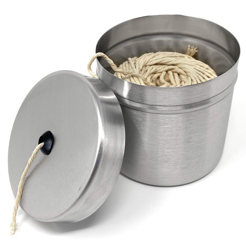 NewNest Australia - Norpro Stainless Steel Holder with Cotton Cooking Twine, 220 feet Silver 1 